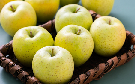 【贈答用にもどうぞ】 青森市産りんご「葉とらず王林」約5kg_果物・フルーツ りんご  リンゴ 林檎_【配送不可地域：離島・沖縄県】【1466369】