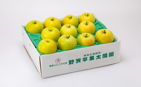 【贈答用にもどうぞ】 青森市産りんご「葉とらず王林」約5kg_果物・フルーツ りんご  リンゴ 林檎_【配送不可地域：離島・沖縄県】【1466369】