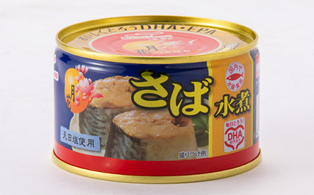 マルハニチロ 月花さば水煮 200g×12個_惣菜・加工品 魚 缶詰・瓶詰 _【配送不可地域:離島】【1544142】