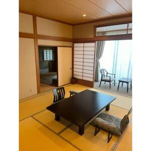 源泉かけ流し棟方志功ゆかりの宿　 1日1組限定　茶室でまったり2名1室1泊2食付き会席料理プラン_旅行券・チケット  宿泊券 _【1548587】