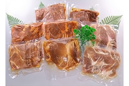 青森県産豚　4種類　食べ比べセット(冷凍)_肉  豚肉 _【配送不可地域：離島】【1073764】