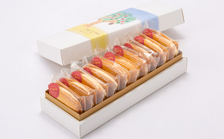 青森りんごのバターサンド 10個入り_菓子・スイーツ 焼き菓子 _【配送不可地域:離島】【1074460】