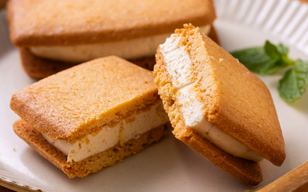 青森りんごのバターサンド 10個入り_菓子・スイーツ 焼き菓子 _【配送不可地域:離島】【1074460】