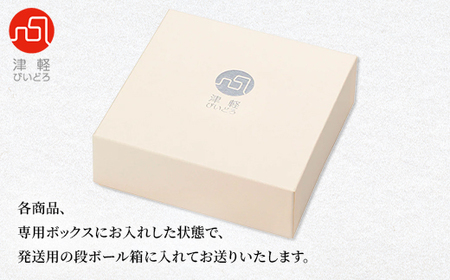 津軽びいどろ あおもりの肴盃4柄セット_装飾品・工芸品 雑貨・日用品 グラス・カップ 食器 _【1118145】