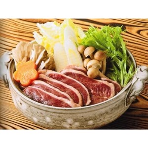 鴨鍋セット 2～3人前(ロース150g・もも150g・つみれ200g・スープ200g)【配送不可地域：離島】【1146821】