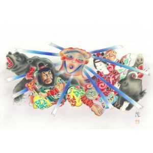 青森ねぶた祭NFTコレクション 「2022三内丸山　縄文の祈り」【1402100】