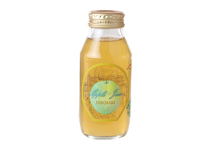  ストレートりんごジュース 王林 180ml×5本セット 青森県弘前市産りんご果汁100％ みらいファーム・ラボ 株式会社 小栗山農園