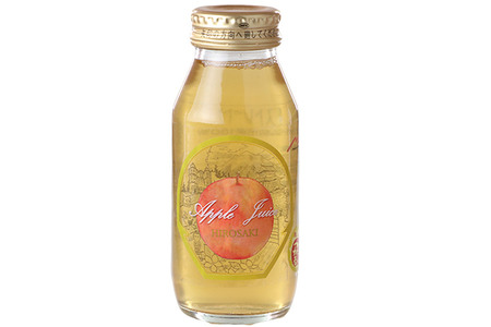  ストレートりんごジュース サンつがる 180ml×5本セット 青森県弘前市産りんご果汁100％ みらいファーム・ラボ 株式会社 小栗山農園