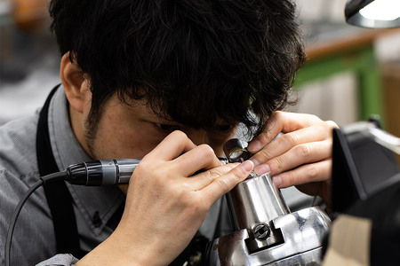 ダイヤモンド ネックレス イエローゴールド 0.2カラット ダイヤ ミル枠 K18