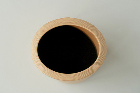 BUNACOペンスタンド oval(ライトブラウン) 1個