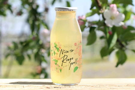  りんごバター 【Nice to Ringo you!!】150g×1個 ＆ 無添加 まるしぼり りんごジュース(ふじ) 180ml×4本 セット