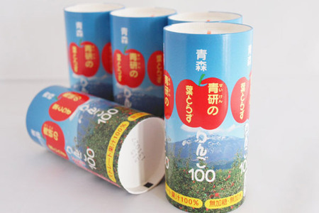  葉とらずりんごジュース（195g×30本セット）青研 ためのぶストア