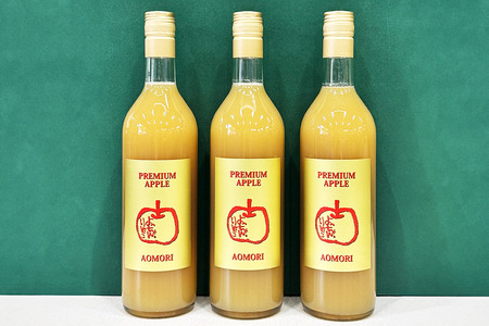 【寄附金額見直しました】減農薬栽培 高徳 リンゴジュース 720ml×3本 ストレート果汁100％ よっちゃんりんご PREMIUM APPLE［こうとく］（無添加）