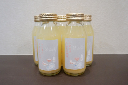 竹籠 りんごジュース 津軽竹籠と草邑オリジナルりんごジュース5本セット 工芸品 青森県弘前市 草邑