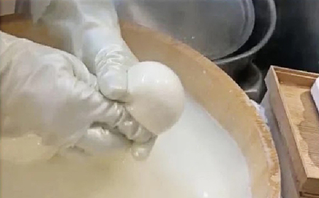 県産ミルクの自家製モッツァレラをのせた薪窯焼き冷凍ピッツァ2枚