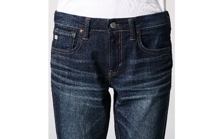 レディースジーンズ Something Hana テーパードストレート Sky38 226 濃色ブルー 26 30インチ 30インチ 青森県弘前市 ふるさと納税サイト ふるなび