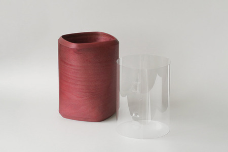 BUNACO ダストボックスTwist3 Mサイズ(ローズ)専用インナー付き 1個