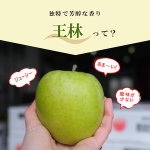 りんご 【2月発送】 糖度13度以上 おもてなし用 王林 約 5kg 【 弘前市産 青森りんご  果物 フルーツ デザート 食後 青森県産 産地直送 贈り物  】