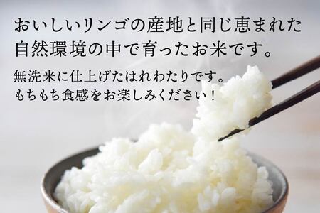 青森県産 無洗米 はれわたり 5kg　
