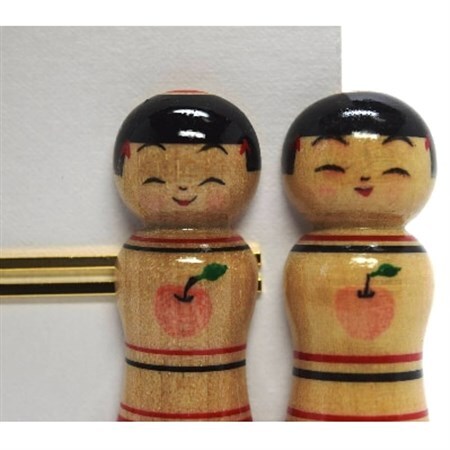 「こけス」ネクタイピン＆帯留め(赤りんご)_装飾品・工芸品     装飾品・工芸品  服飾小物 _【1238403】