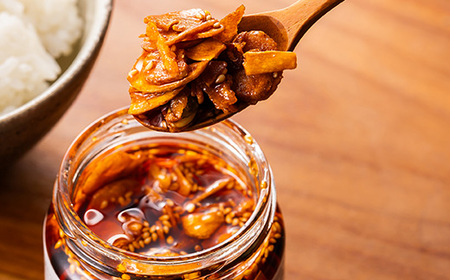 黒にんにくらぁ油　旨辛　150×6本_惣菜・加工品  缶詰・瓶詰 _【1340013】