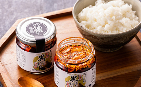 黒にんにくらぁ油　旨辛　150×6本_惣菜・加工品  缶詰・瓶詰 _【1340013】