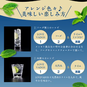 アップルブランデー 40% LOVEVADOS(ラブヴァドスホワイト) りんご 酒 蒸留酒