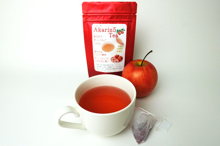 アップルティー　Akarin5Tea 1袋（5パック）りんご茶ノンカフェイン【酸っぱい】青森県五所川原市 ＡＣＴ 御所川原