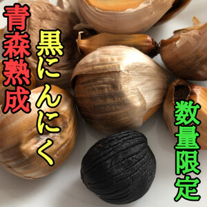 【数量限定】青森県産熟成黒にんにく【黒玉王】1.2kg【配送不可地域：離島】【1591858】