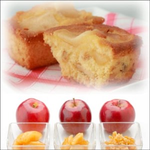 紅玉林檎の発酵バターケーキ　5個入れ【配送不可地域：離島】【1262995】