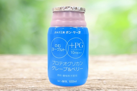 PGプロテオグリカンのむヨーグルト　グレープ＆ベリー（100ml×28本）