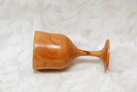 青森ひば　脚付きコップ　小　110cc