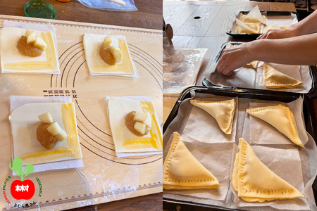 木村農産のアップルパイ「いわきさん」と「つがるへいや」セット｜青森県産 アップルパイ つがる リンゴ 林檎 お菓子 焼き菓子 菓子 おやつ スイーツ [0756]