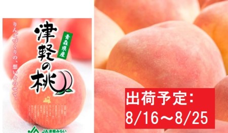 『津軽の桃・旬の白桃』約5kg秀品