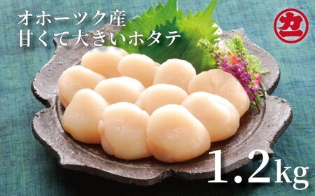 12-11 オホーツク産大粒ホタテ(1.2kg)