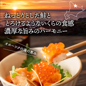 13-360 【年内発送12月15日入金まで】北海道産鮭親子漬けプレミアム2個セット～いくら増量しました～ within2025