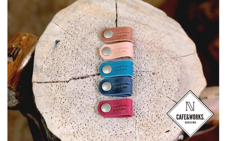 8-11 【年内発送12月15日入金まで】レザークラフト：本革ケーブルクリップ５色セット within2025