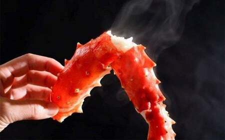 134-5 【年内発送12月15日入金まで】ボイルタラバガニ片脚(5Lサイズ)4kg within2025