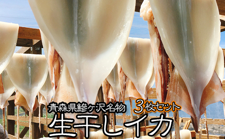 青森県鰺ヶ沢町 生干しイカ 3枚セット お申込みから3ヶ月以内の発送になります 青森 イカ いか 国産 魚介 青森県鰺ヶ沢町 ふるさと納税サイト ふるなび