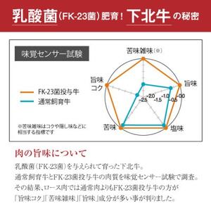 下北牛　ローストビーフ　【イチボ】　約150g　自家製ソース付き【配送不可地域：離島】【1113122】