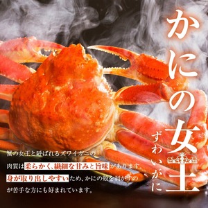 ずわいがに脚 3L~5Lサイズ2.6kg ズワイガニ ずわい カニ _HD065-007