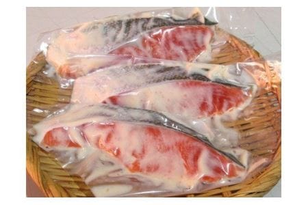 紅鮭切身・紅鮭切身粕漬け（１切真空）２箱セット_HD014-020