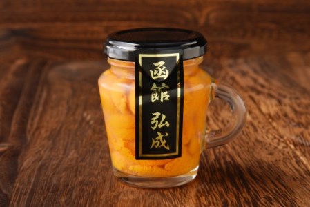 マグカップ入り無添加塩水ウニ5本セット ミョウバン不使用 天然うに ウニ 雲丹 うに丼 軍艦巻き 北海道 函館 はこだて ふるさと_HD069-010