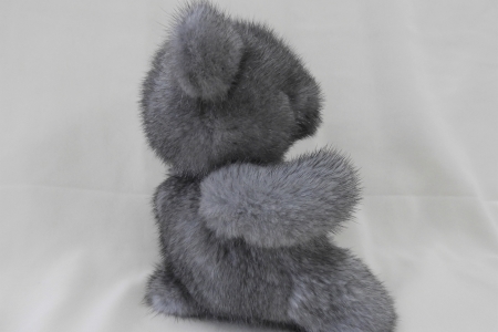 ブルーアイリスミンク ぬいぐるみ くま ミンク ブルーアイリスミンク