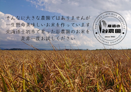 【産直の谷農園】産地直送米「ゆめぴりか」（5kg）