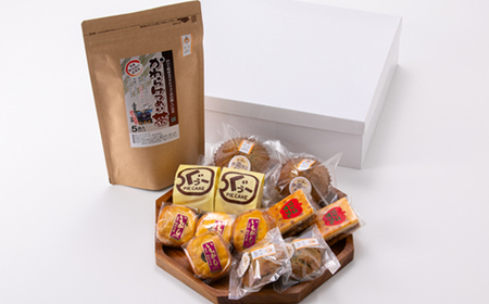 のへじまち　お茶とスイーツセット【配送不可地域：離島】【1450901】