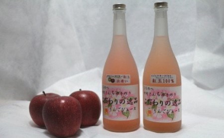 【季節限定】【季節限定】旬のりんごと紅玉&ハーモニージュースセット 【02402-0088】