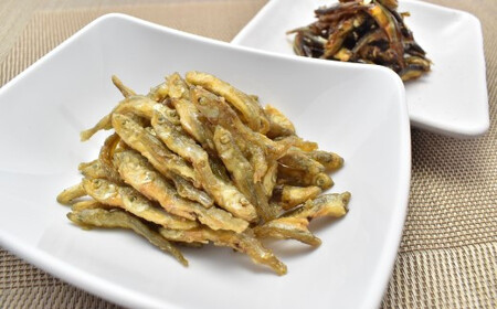 わかさぎカラットとわかさぎ佃煮のセット　【02408-0007】