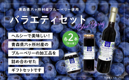 【地元ブランド】ブルーベリーバラエティー2箱セット