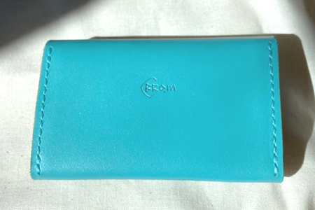 牛革 名刺入れ 1個 おいらせブルー [CBRO.m 青森県 おいらせ町 oi02ayo710007]